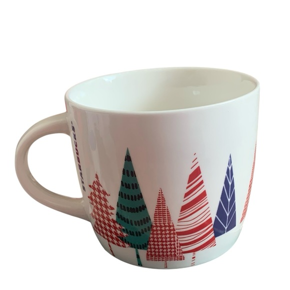 Starbucks Christmas Trees 2017 Mug 16.9 Fl Oz - Picture 3 of 5